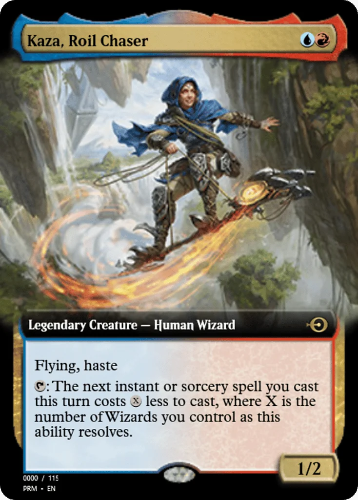 Kaza, Roil Chaser · Magic Online Promos
