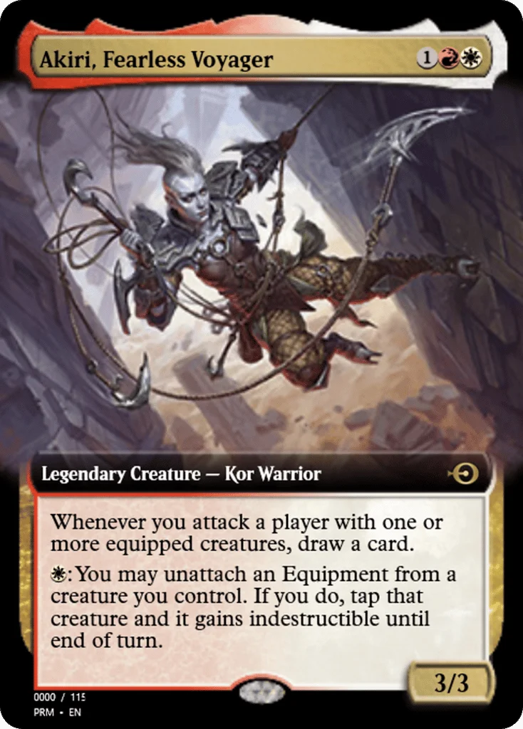 Akiri, Fearless Voyager · Magic Online Promos