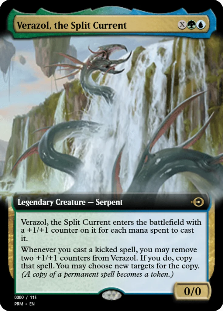 Verazol, the Split Current · Magic Online Promos