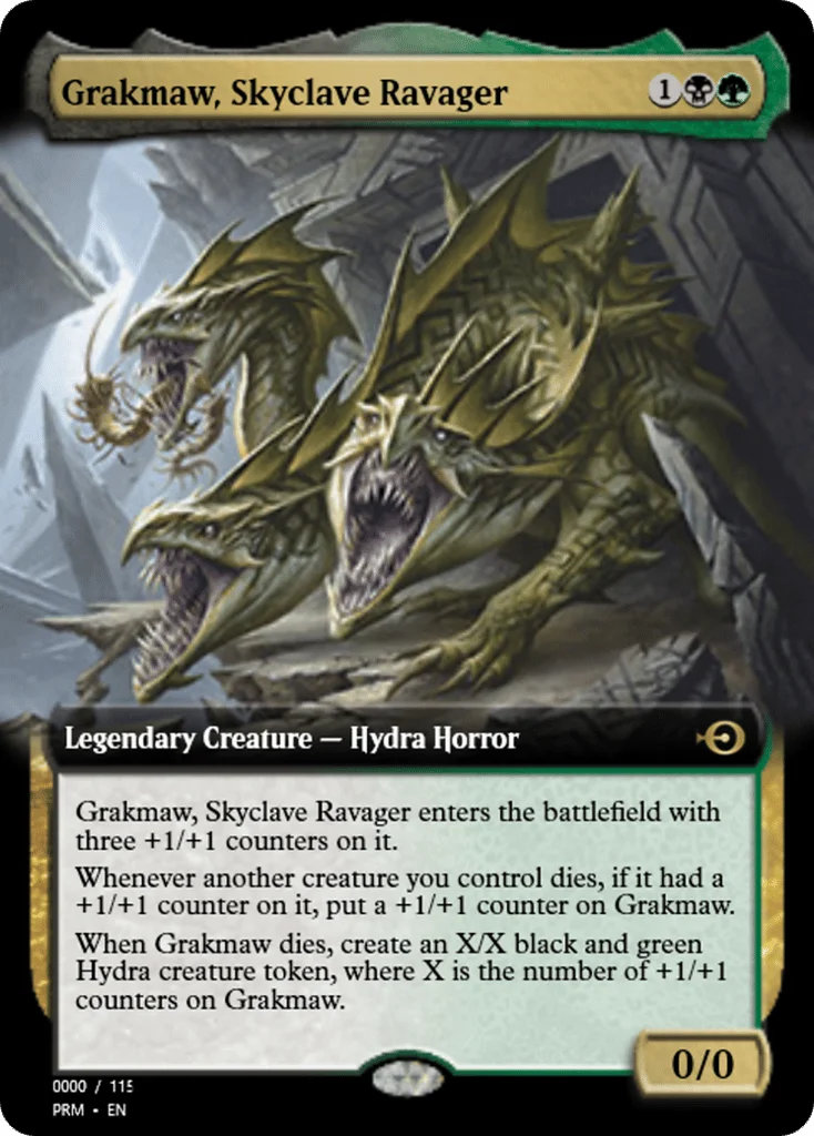 Grakmaw, Skyclave Ravager · Magic Online Promos