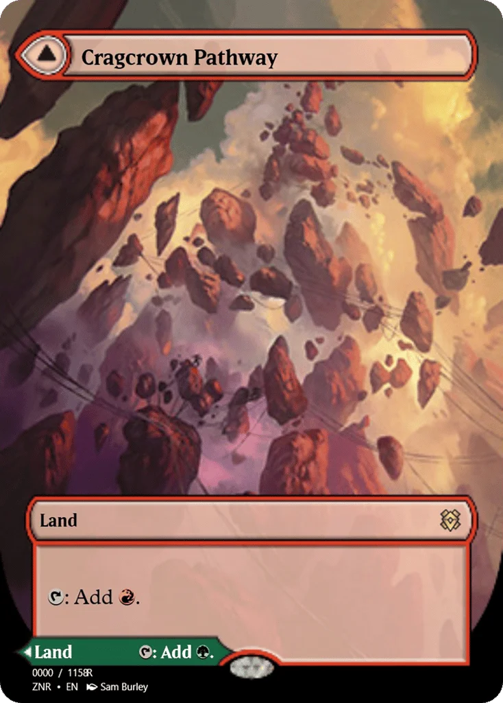 Cragcrown Pathway // Timbercrown Pathway · Magic Online Promos