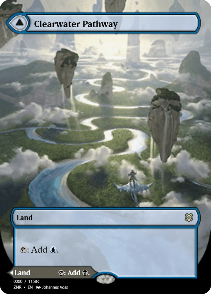 Clearwater Pathway // Murkwater Pathway · Magic Online Promos