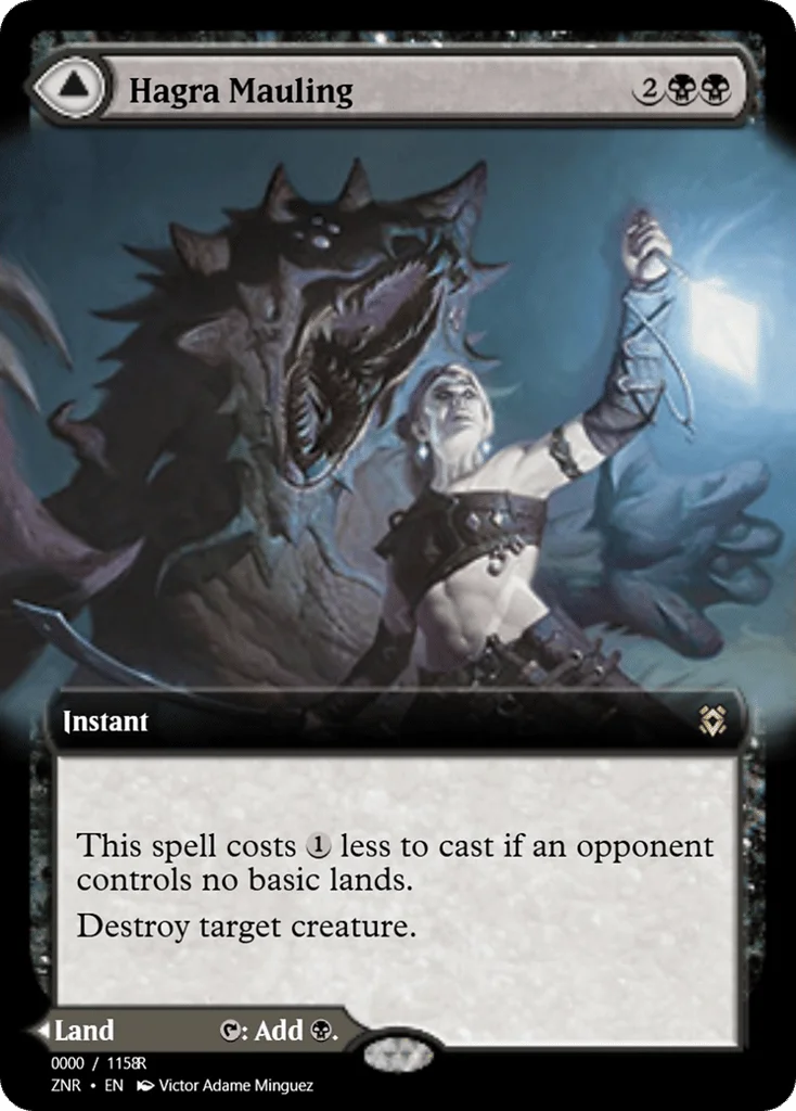 Hagra Mauling // Hagra Broodpit · Magic Online Promos