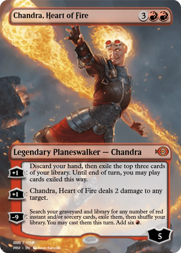 Chandra, Heart of Fire · Magic Online Promos