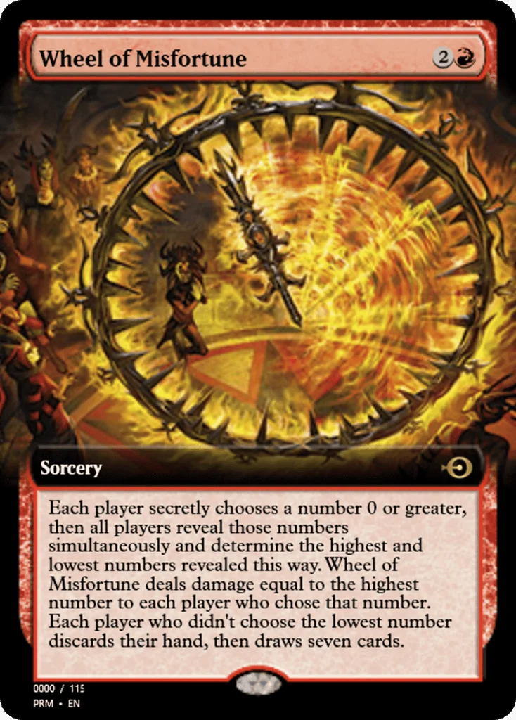 Wheel of Misfortune · Magic Online Promos