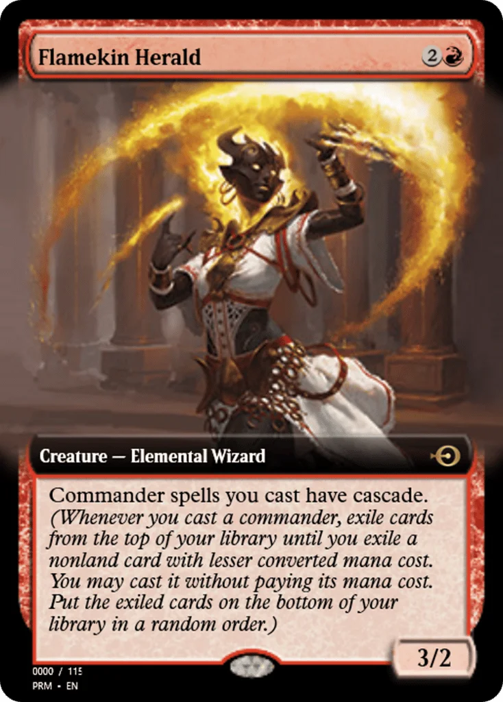 Flamekin Herald · Magic Online Promos