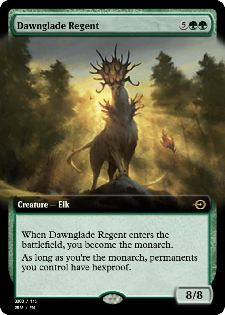 Dawnglade Regent · Magic Online Promos