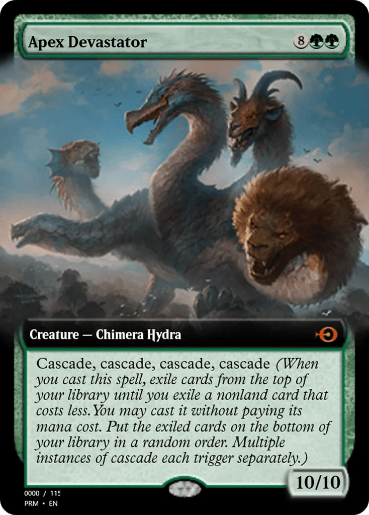 Apex Devastator · Magic Online Promos