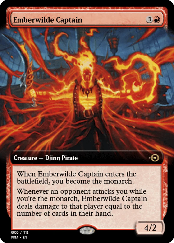 Emberwilde Captain · Magic Online Promos