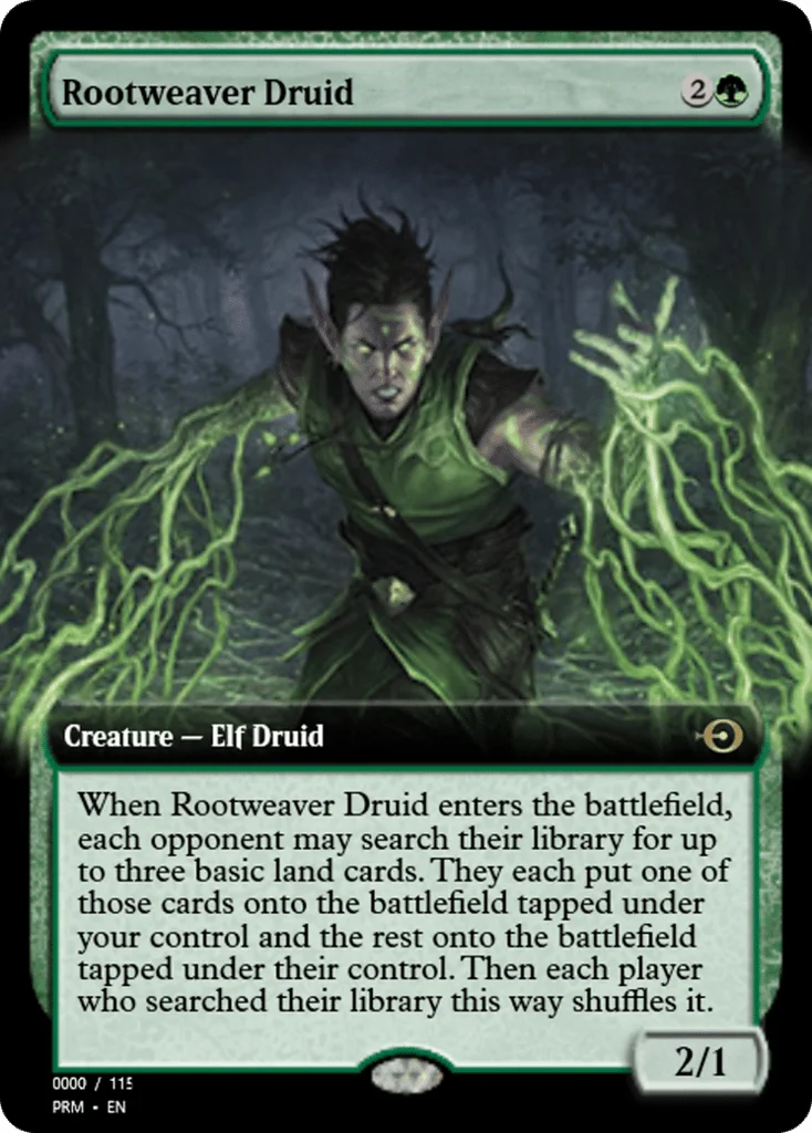 Rootweaver Druid · Magic Online Promos