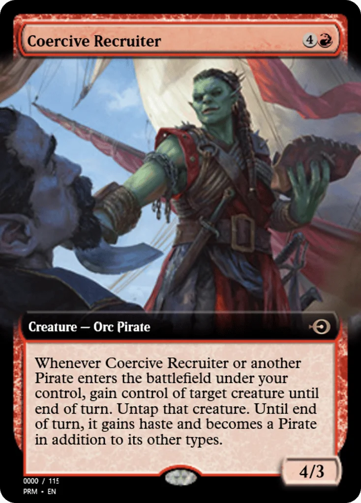 Coercive Recruiter · Magic Online Promos