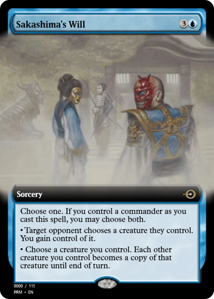 Sakashima's Will · Magic Online Promos