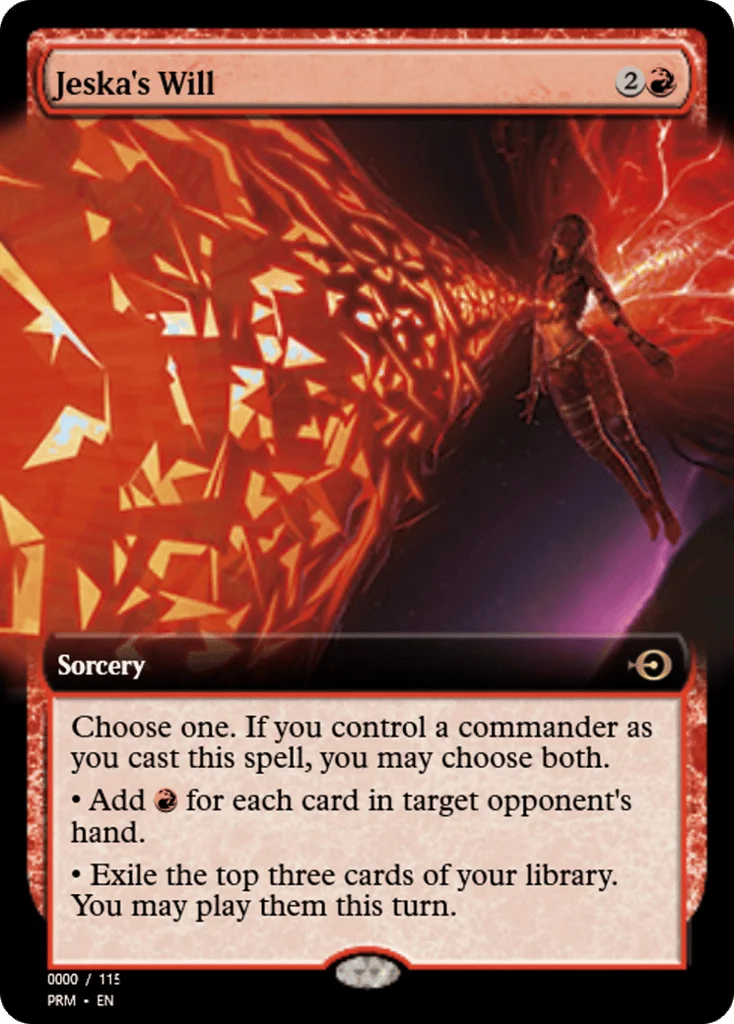 Jeska's Will · Magic Online Promos