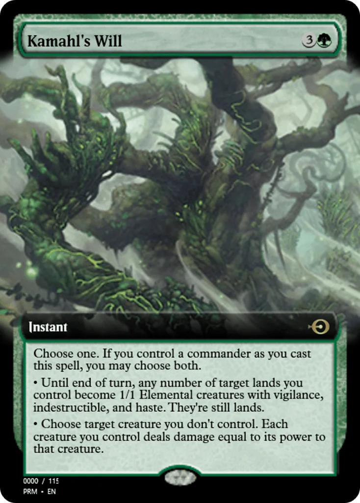 Kamahl's Will · Magic Online Promos