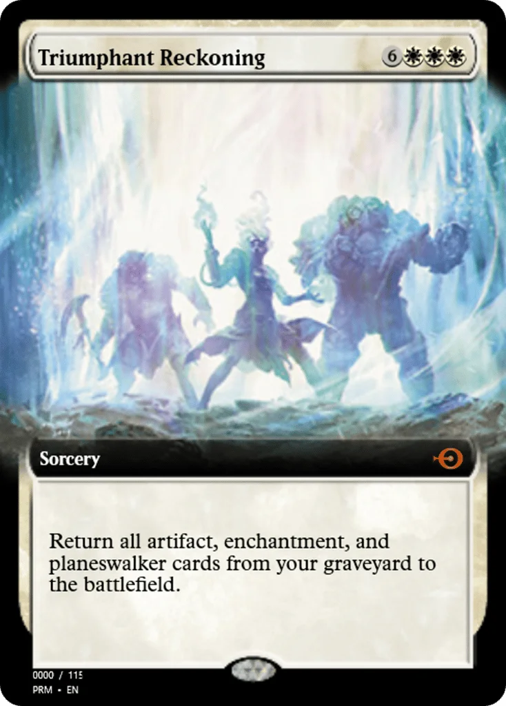 Triumphant Reckoning · Magic Online Promos