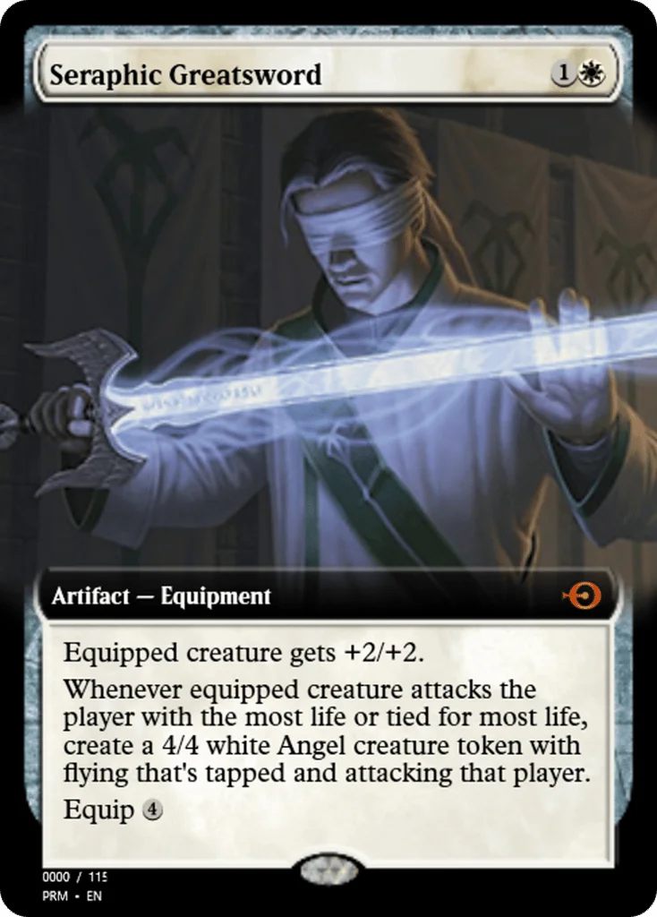 Seraphic Greatsword · Magic Online Promos