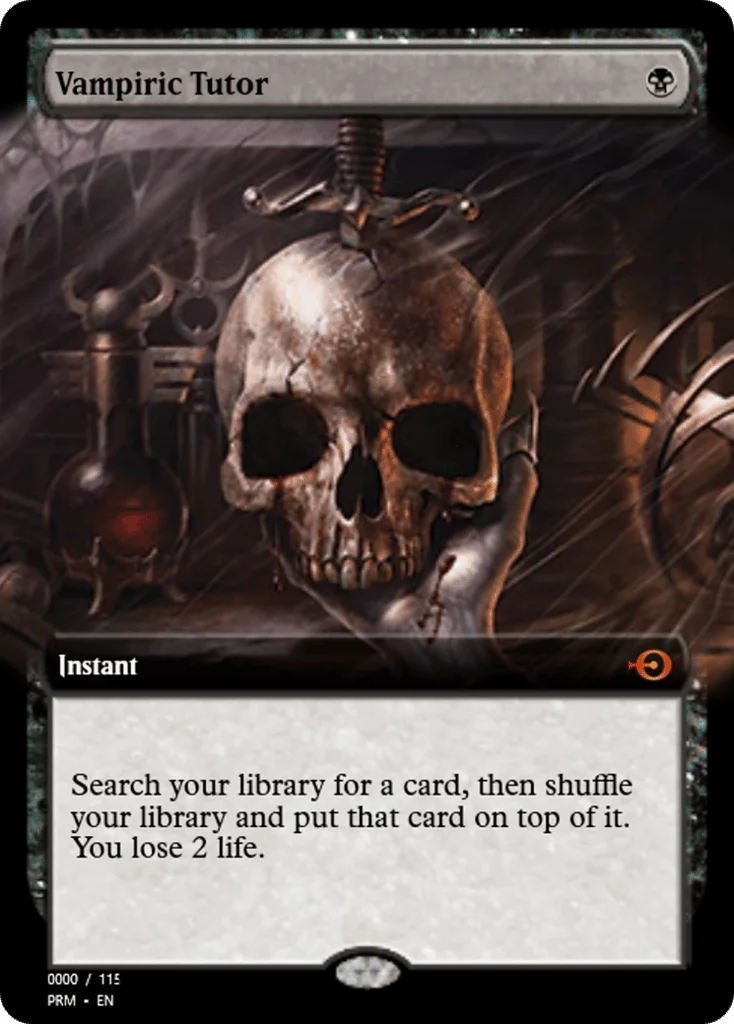 Vampiric Tutor · Magic Online Promos
