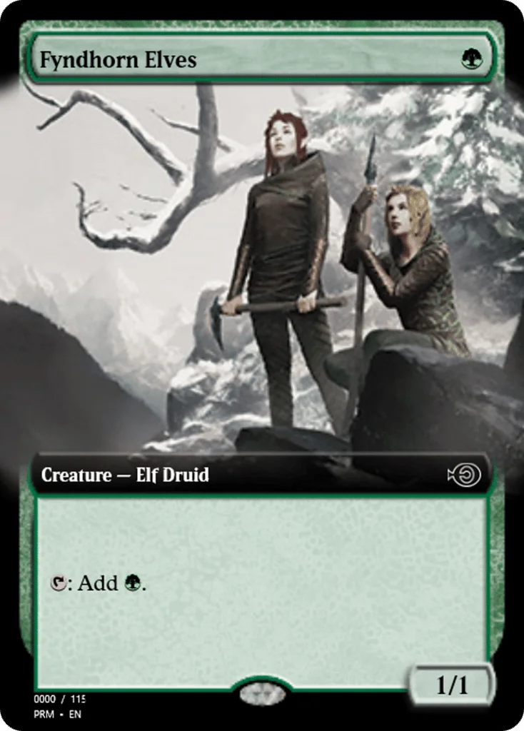 Fyndhorn Elves · Magic Online Promos