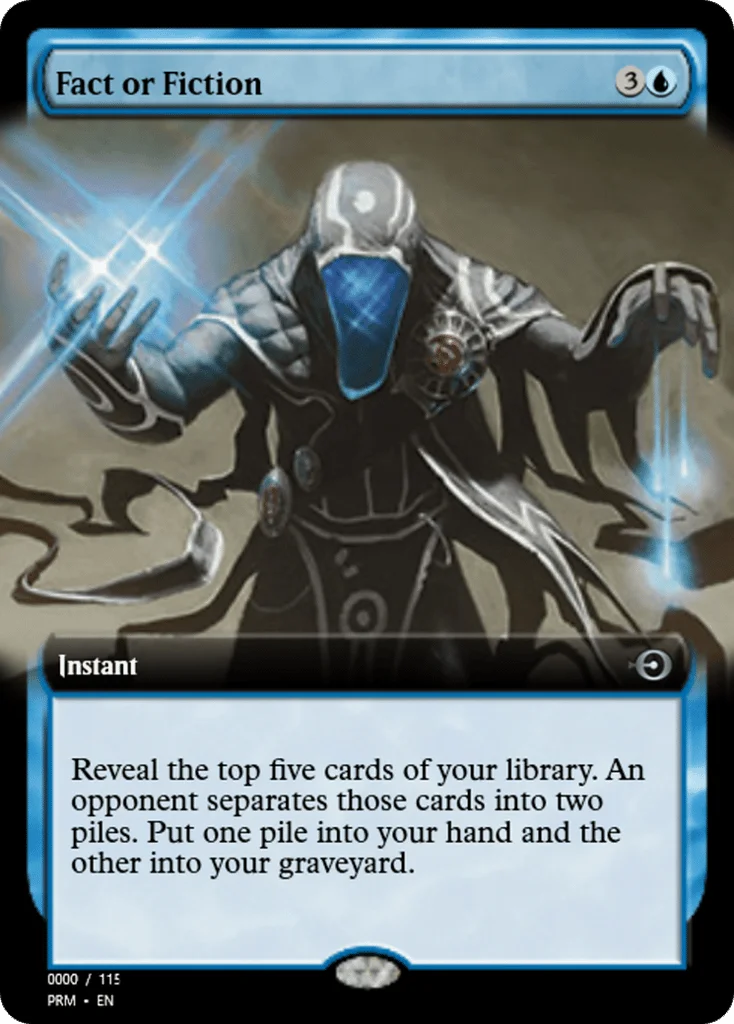 Fact or Fiction · Magic Online Promos