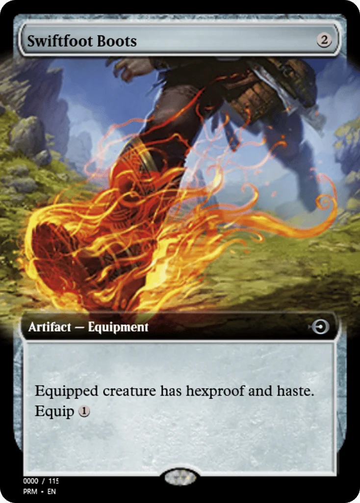 Swiftfoot Boots · Magic Online Promos
