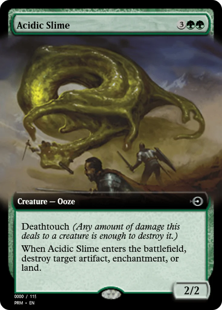 Acidic Slime · Magic Online Promos