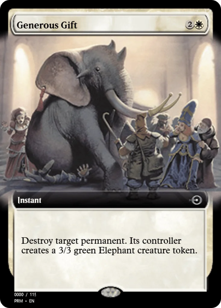 Generous Gift · Magic Online Promos