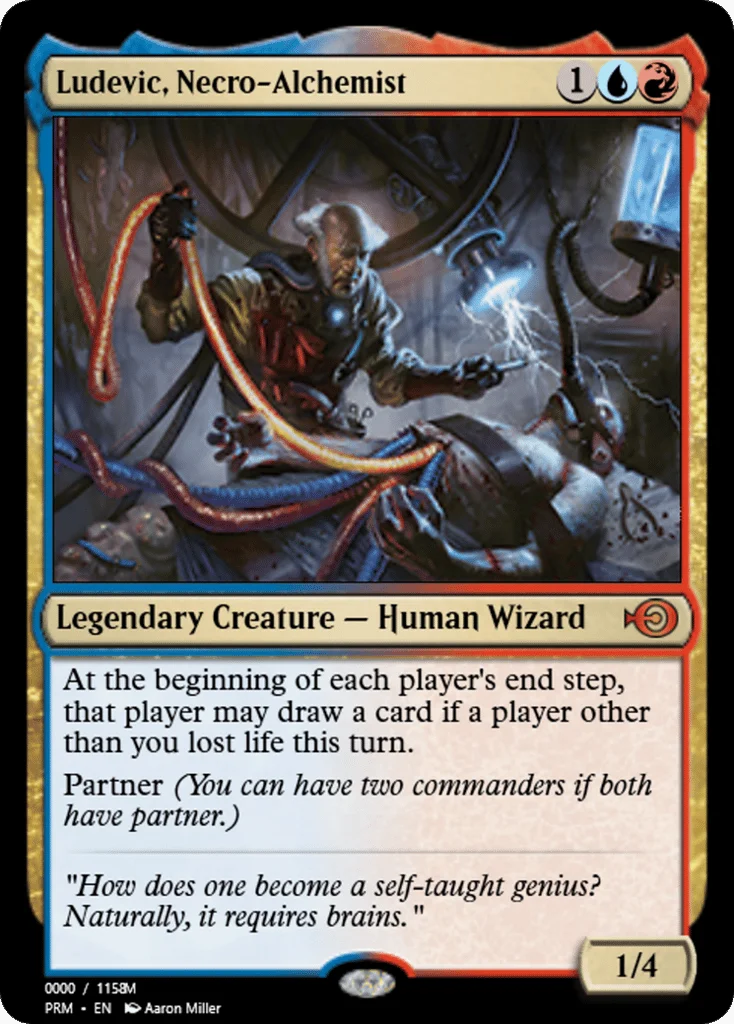 Ludevic, Necro-Alchemist · Magic Online Promos
