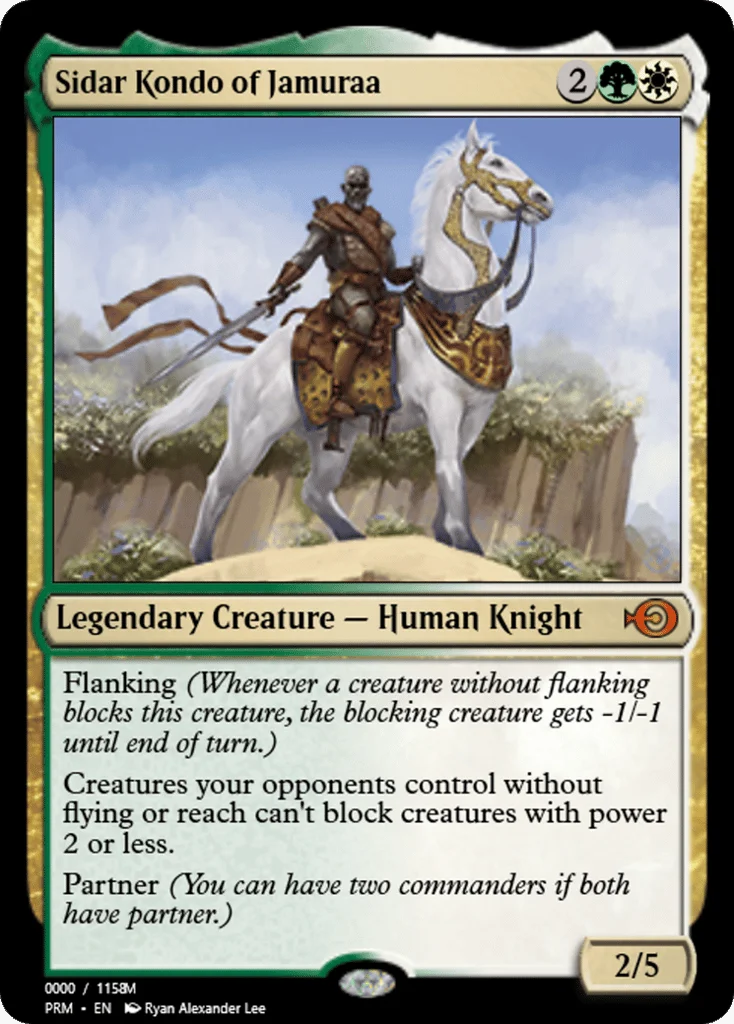 Sidar Kondo of Jamuraa · Magic Online Promos