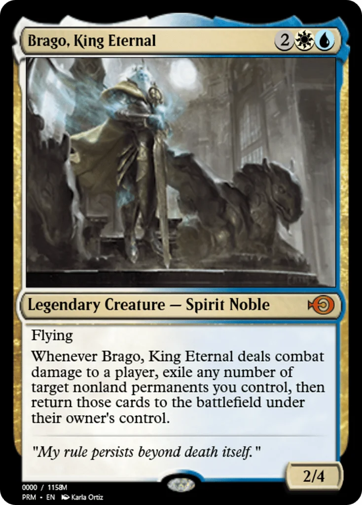 Brago, King Eternal · Magic Online Promos