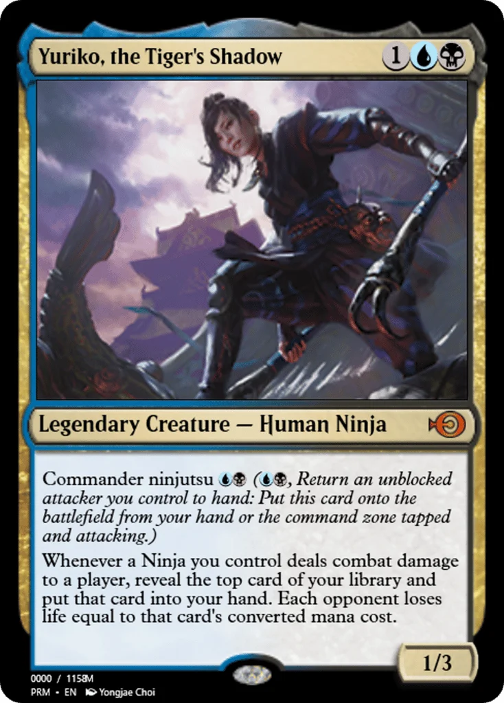 Yuriko, the Tiger's Shadow · Magic Online Promos