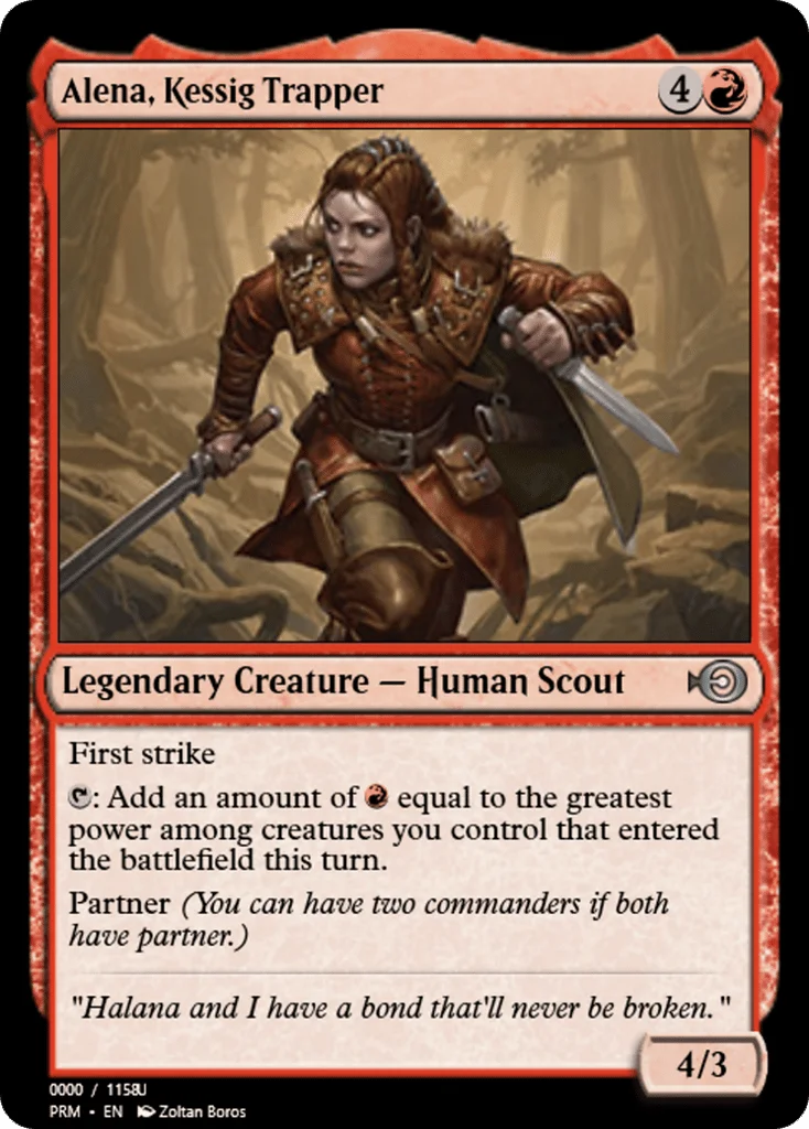 Alena, Kessig Trapper · Magic Online Promos