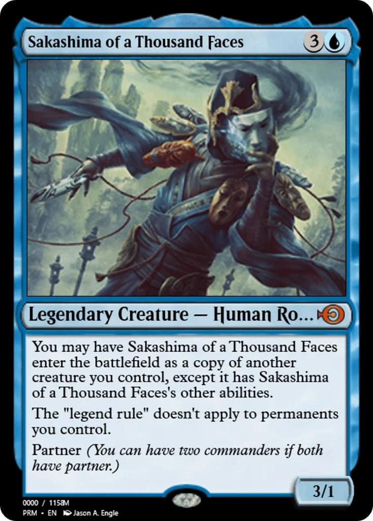 Sakashima of a Thousand Faces · Magic Online Promos