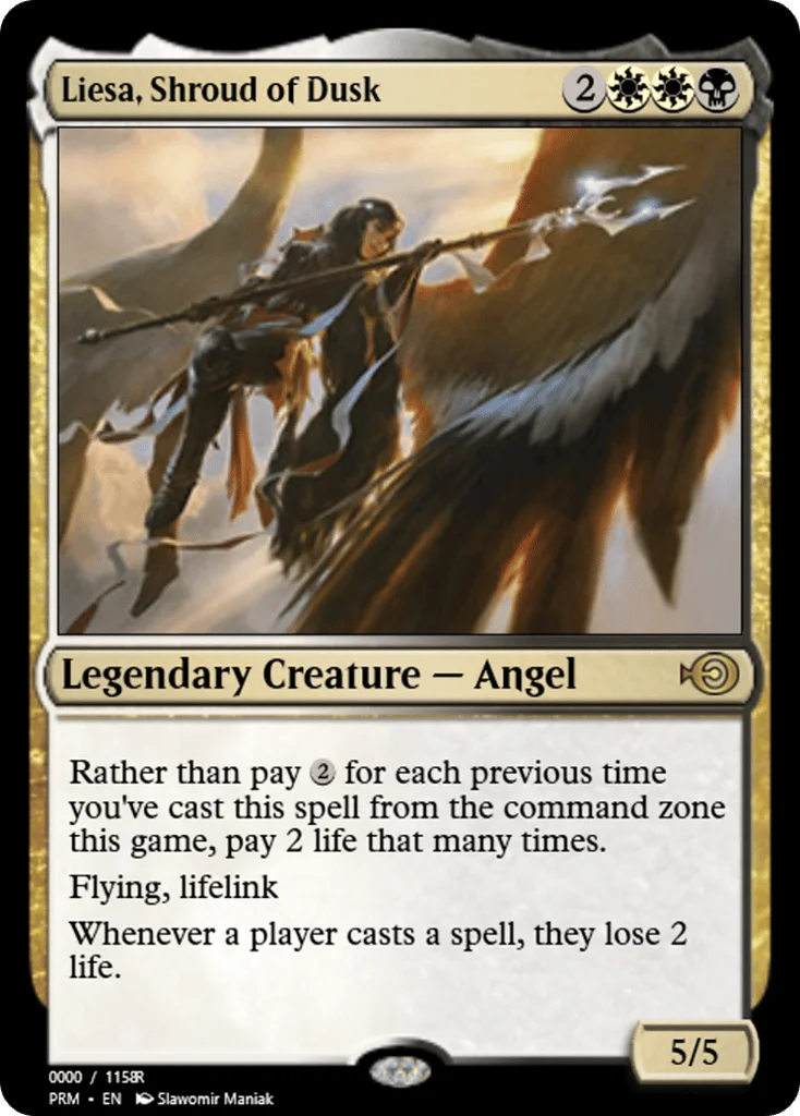 Liesa, Shroud of Dusk · Magic Online Promos