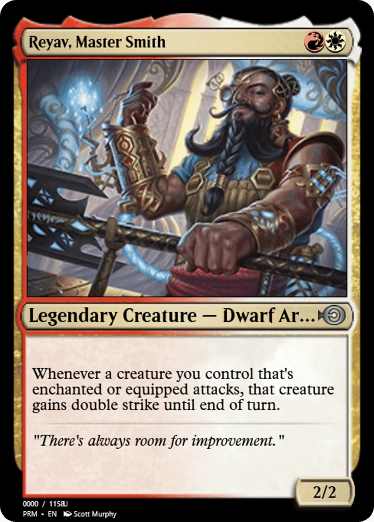 Reyav, Master Smith · Magic Online Promos