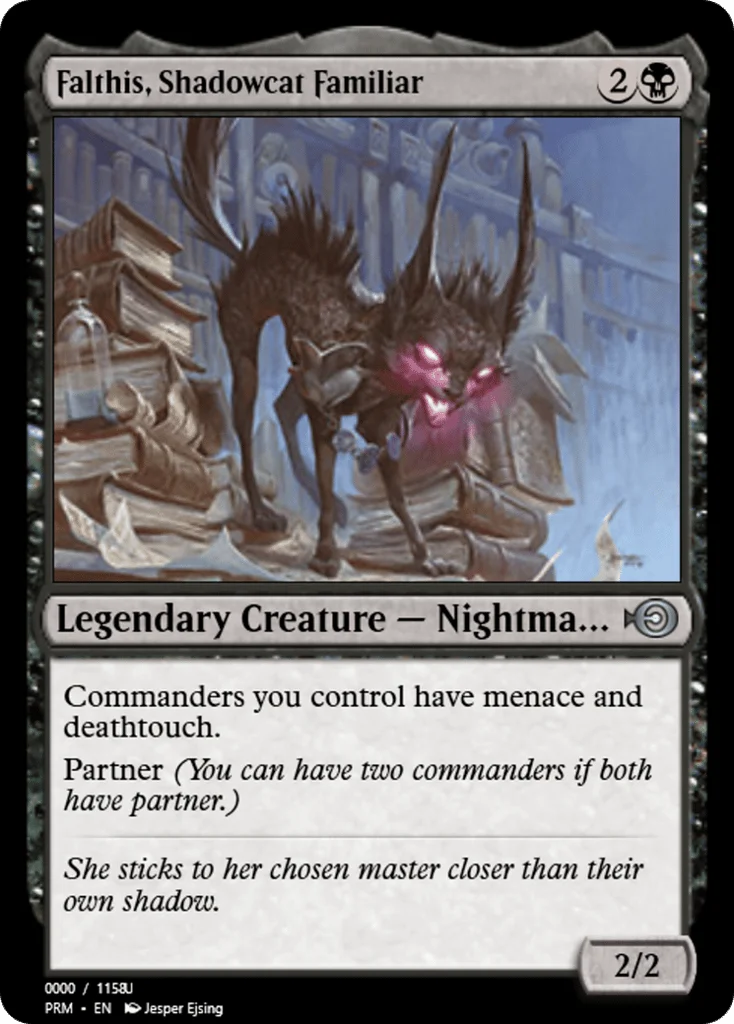 Falthis, Shadowcat Familiar · Magic Online Promos