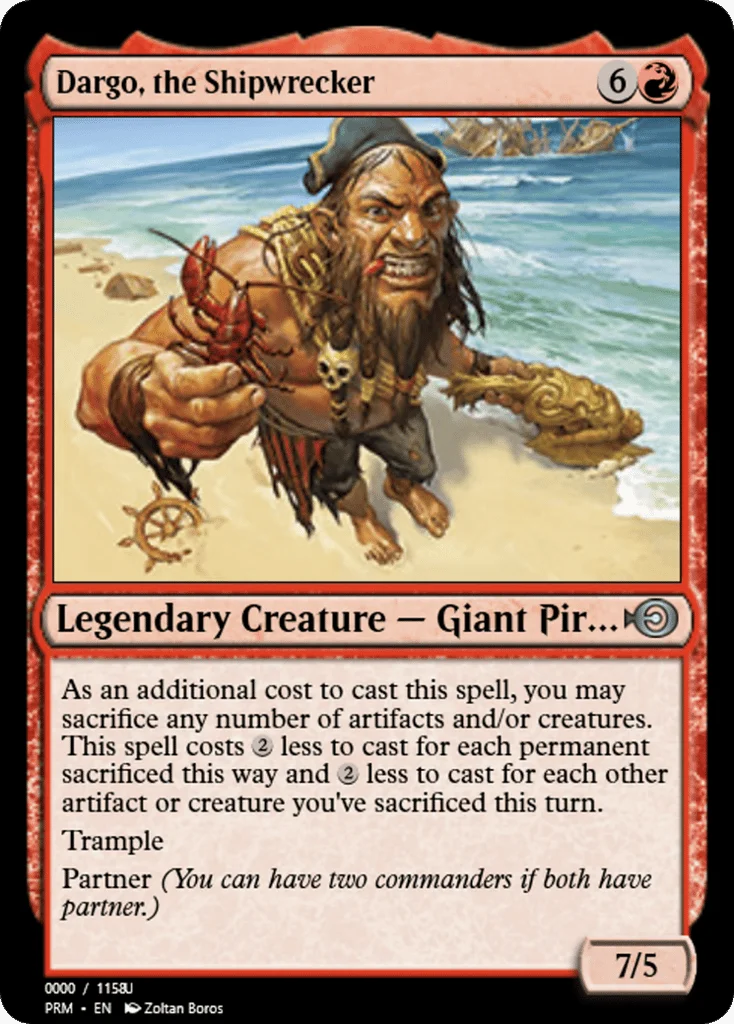 Dargo, the Shipwrecker · Magic Online Promos