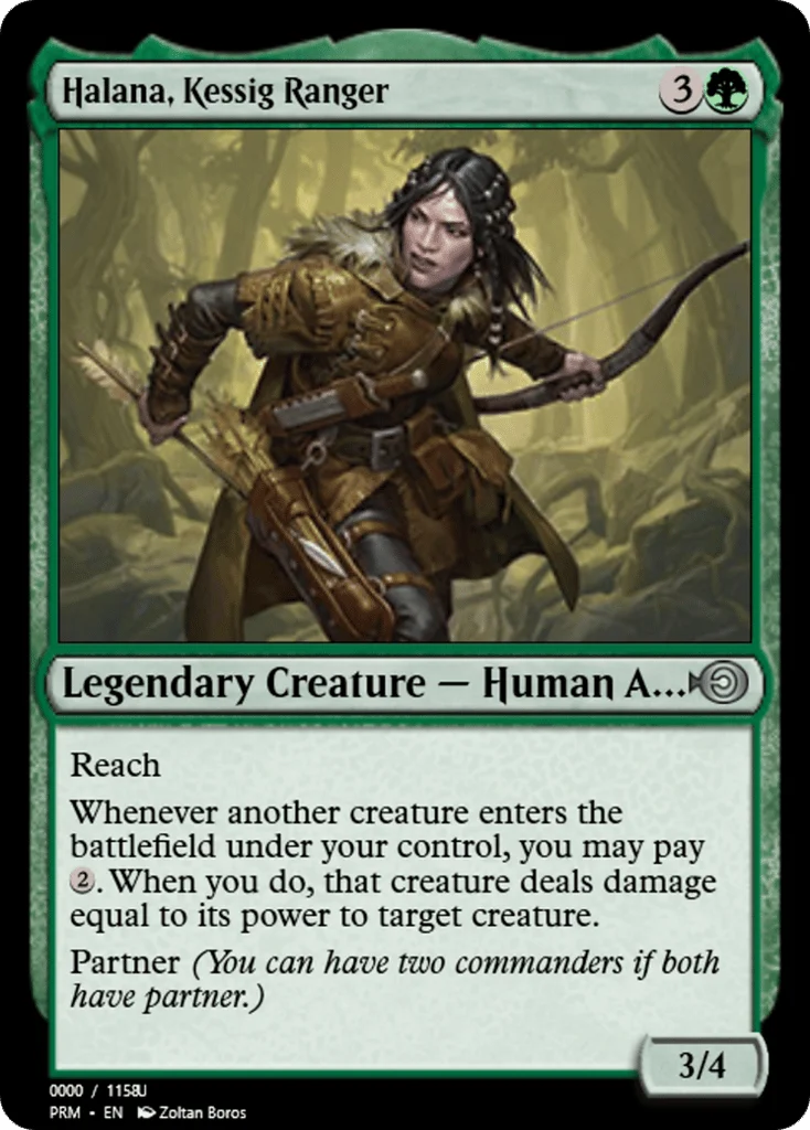 Halana, Kessig Ranger · Magic Online Promos