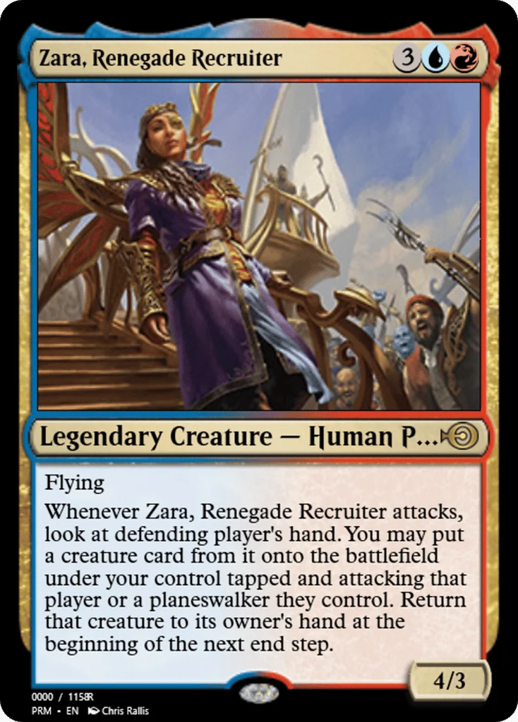 Zara, Renegade Recruiter · Magic Online Promos