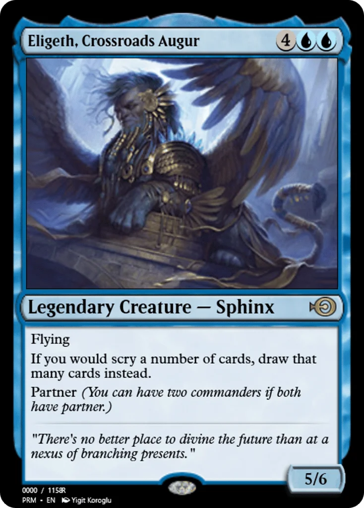 Eligeth, Crossroads Augur · Magic Online Promos