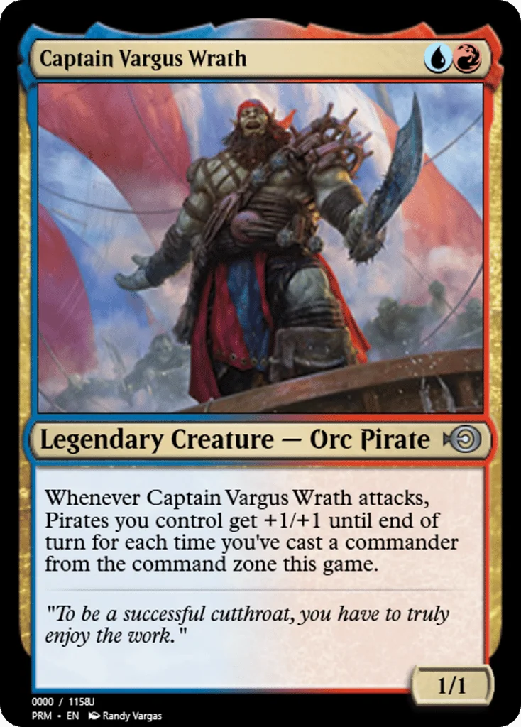 Captain Vargus Wrath · Magic Online Promos