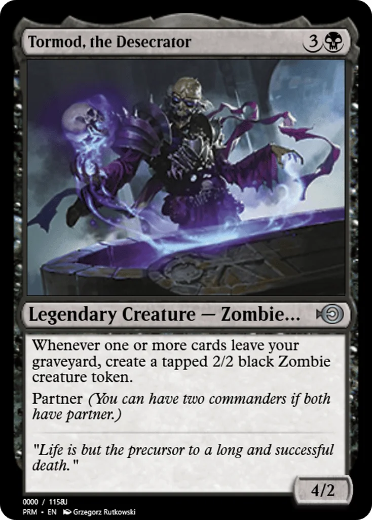 Tormod, the Desecrator · Magic Online Promos