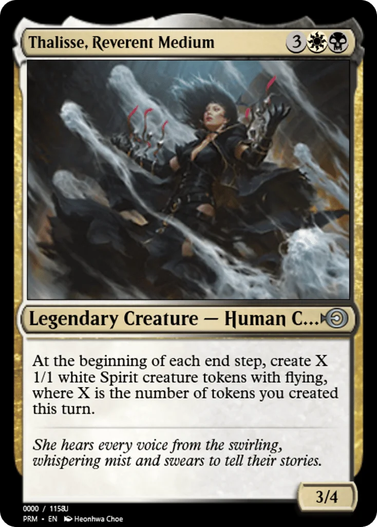 Thalisse, Reverent Medium · Magic Online Promos