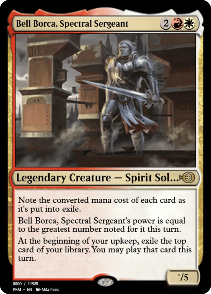 Bell Borca, Spectral Sergeant · Magic Online Promos