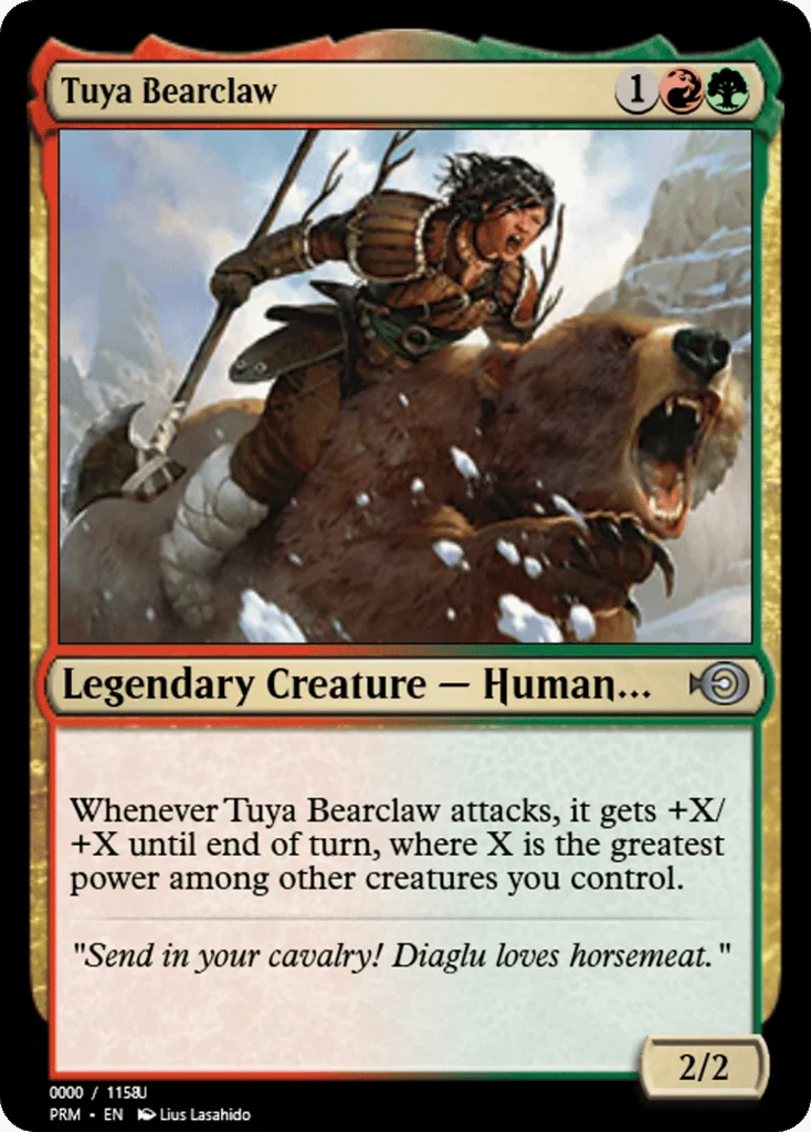 Tuya Bearclaw · Magic Online Promos