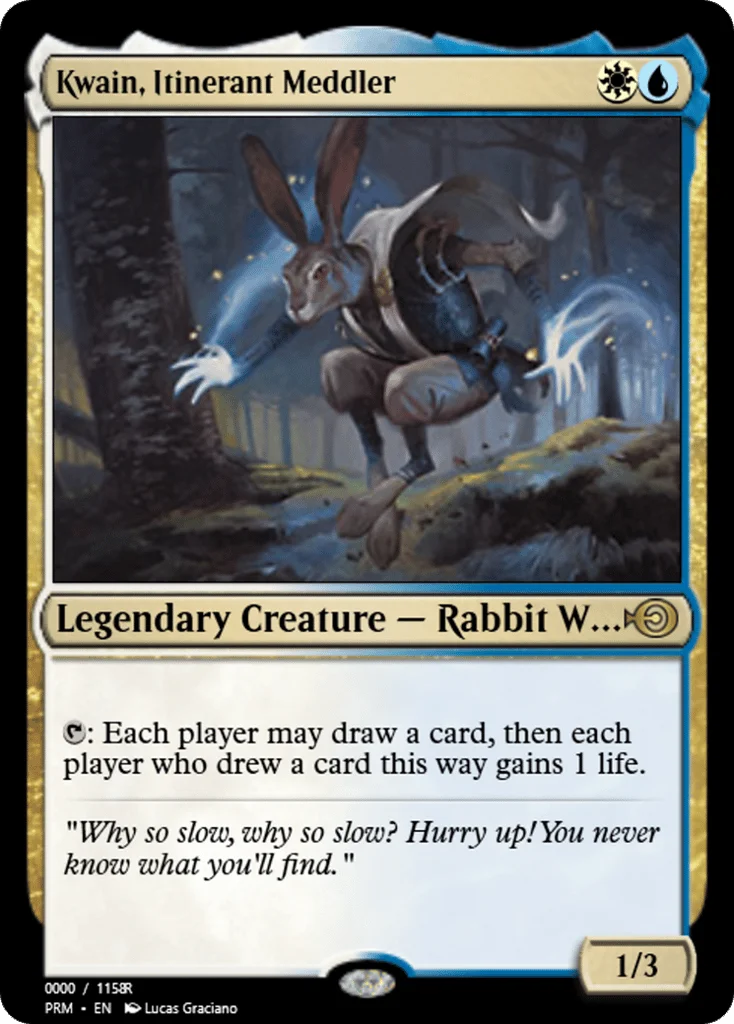 Kwain, Itinerant Meddler · Magic Online Promos