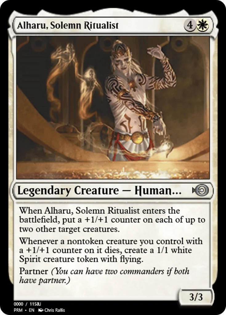 Alharu, Solemn Ritualist · Magic Online Promos