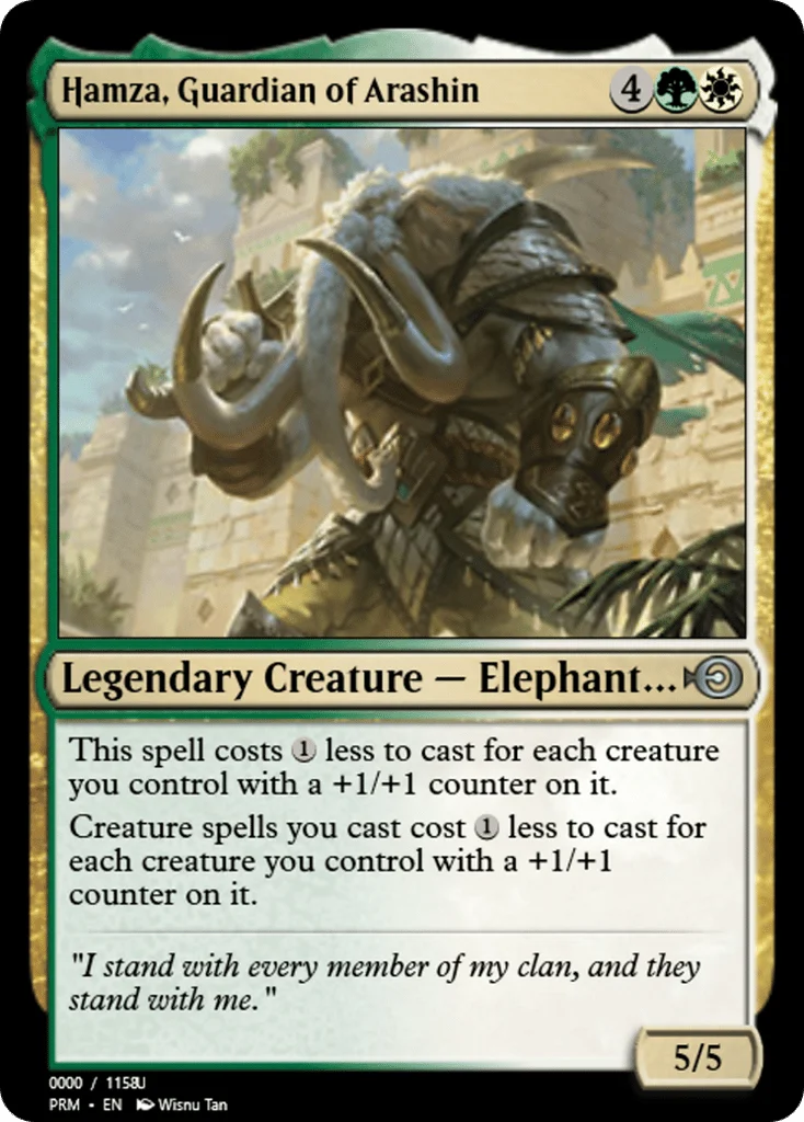 Hamza, Guardian of Arashin · Magic Online Promos