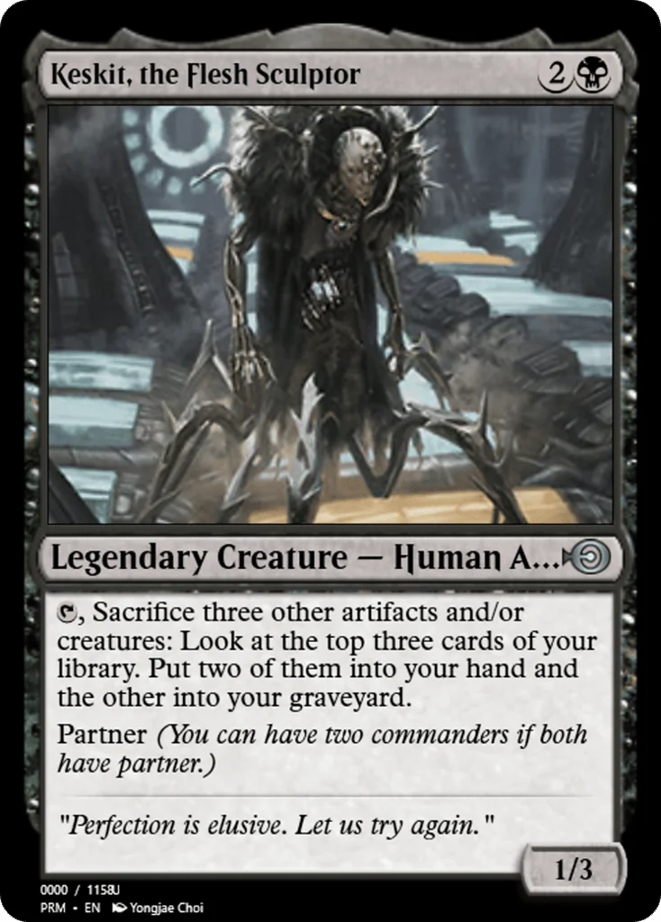 Keskit, the Flesh Sculptor · Magic Online Promos