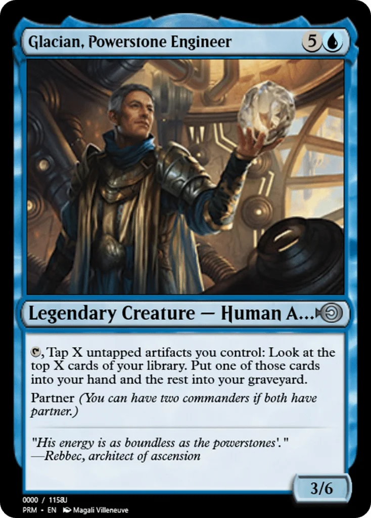 Glacian, Powerstone Engineer · Magic Online Promos
