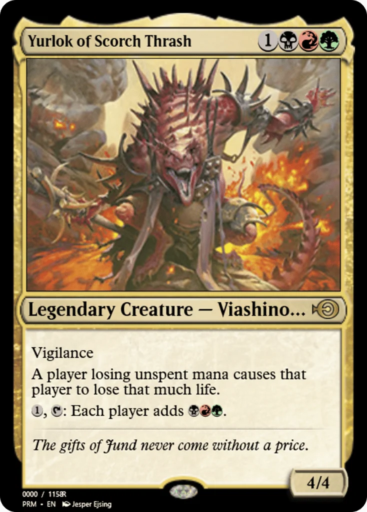 Yurlok of Scorch Thrash · Magic Online Promos